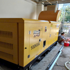 Máy phát điện 100KVA (vỏ vàng) - mẫu 2