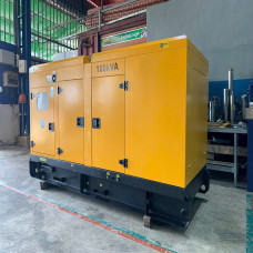Máy phát điện 100KVA (vỏ vàng, nhà xưởng)
