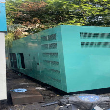 Máy phát điện Soundproof (vỏ xanh ngọc)
